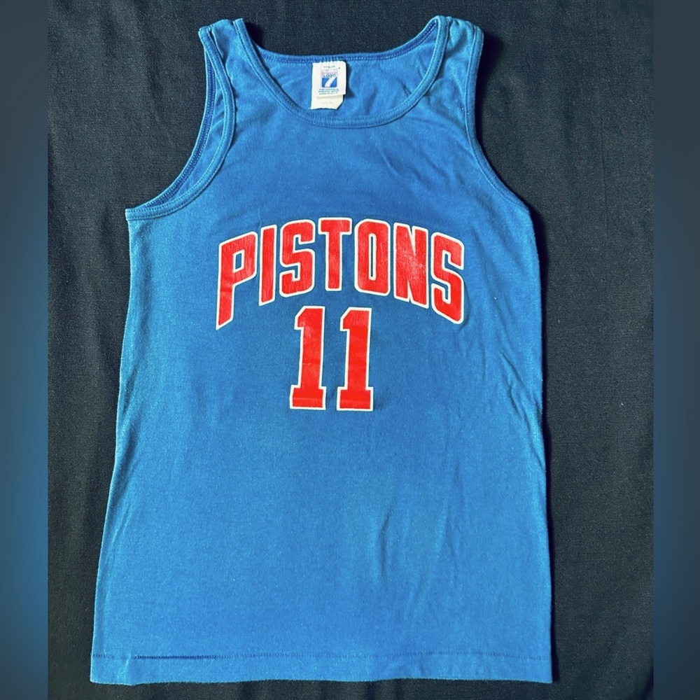 Vintage Detroit Pistons NBA 90s Tank Top